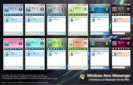Windows Messenger Skin for Windows Vista