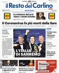 Il Resto del Carlino Ascoli Fermo - 10 Febbraio 2020