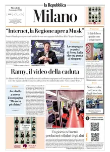 la Repubblica Milano - 8 Gennaio 2025