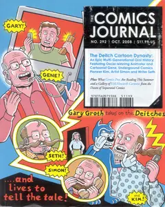 Comics Journal 292  Kim Deitch and family, F M Howarth cartoons (W