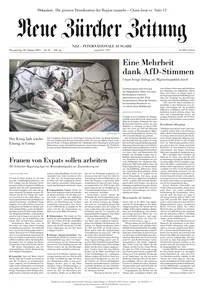 Neue Zurcher Zeitung International  - 30 Januar 2025