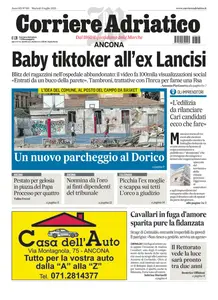 Corriere Adriatico Ancona - 8 Luglio 2025