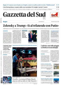 Gazzetta del Sud Reggio Calabria - 19 Agosto 2025