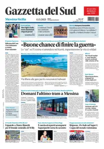 Gazzetta del Sud Messina - 15 Marzo 2025