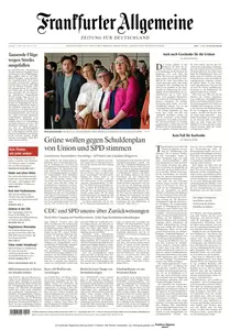 Frankfurter Allgemeine Zeitung  - 11 März 2025