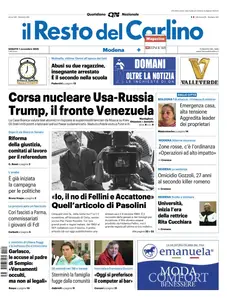 Il Resto del Carlino Modena - 1 Novembre 2025