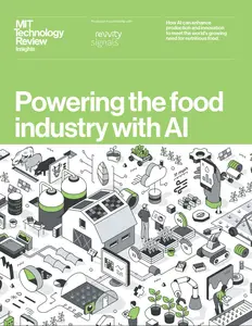 MIT Technology Review Insights - Powering the food industry with AI, 2025