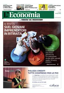 Corriere del Mezzogiorno Campania L'Economia - 26 Maggio 2025