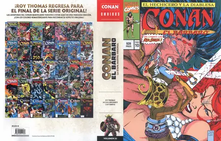 Conan El Bárbaro. Marvel Omnibus - Tomo 10