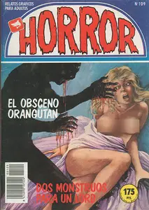 Horror #109 (de 118) El obsceno Orangutan / Dos monstruos para un Lord