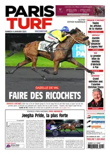 Paris Turf - 4 Janvier 2025