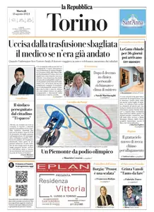 la Repubblica Torino - 13 Agosto 2024