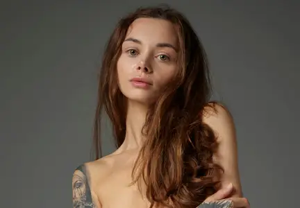 Inga - Top nude model