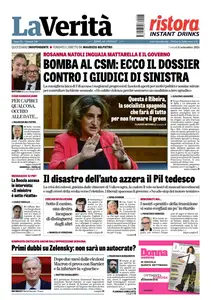 La Verita - 6 Settembre 2024