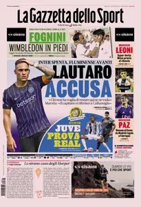 La Gazzetta dello Sport - 1 Luglio 2025
