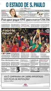 Jornal O Estado de SP em PDF, Segunda, 12 de Julho de 2010