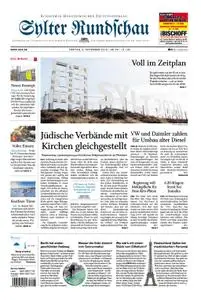 Sylter Rundschau - 09. November 2018