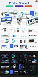 Product Concept Professional PowerPoint Template