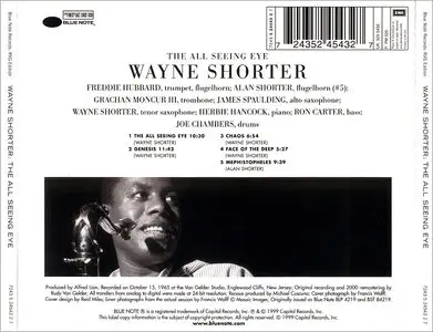 Wayne Shorter - The All Seeing Eye (1965) [RVG Edition, 1999] Repost