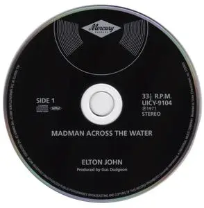 Elton John - Madman Across The Water (1971) [2001, Japanese Mini-LP CD]