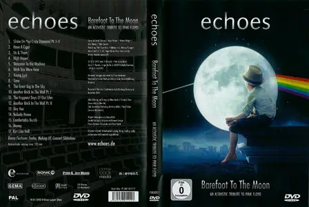 Echoes - Barefoot To The Moon: An Acoustic Tribute To Pink Floyd (2015) DVD