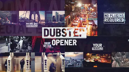 Dubstep Urban Opener - Project for After Effects (VideoHive)
