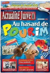 Actualité Juive 1200 - 1er au 7 Mars 2012