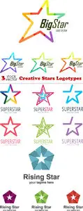 Vectors - Creative Stars Logotypes