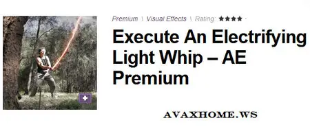 AE Tuts+ Execute An Electrifying Light Whip – AE Premium