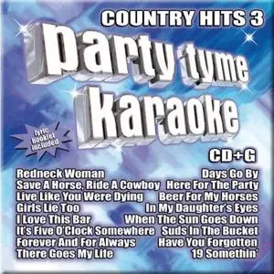 Party Tyme Karaoke Country Hits Vol. 3
