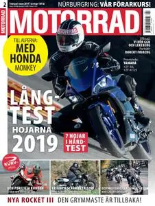 Motorrad Sweden (Nya utgåvor publiceras under "Bike Powered by Motorrad") – 14 februari 2019