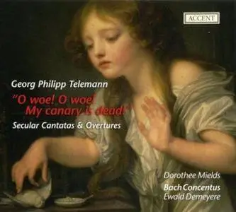 Dorothee Mields, Bach Concentus, Ewald Demeyere - Telemann: Secular Cantatas & Overtures (2009) (Repost)