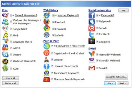 JADsoftware Internet Evidence Finder 5.41