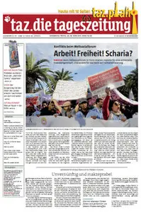 Tageszeitung TAZ vom 28 Maerz2013