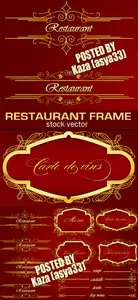 Restaurant frame & line