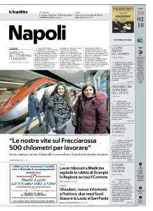 la Repubblica Napoli - 10 Febbraio 2018