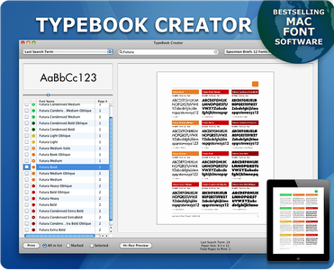 Veenix TypeBook Creator 6.1 macOS