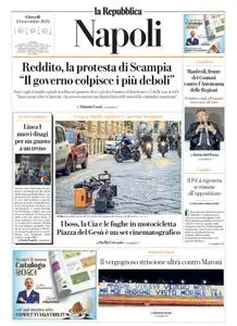 la Repubblica Napoli - 24 Novembre 2022
