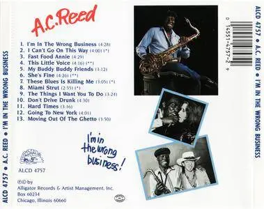 A.C. Reed - I'm In The Wrong Business! (1987)