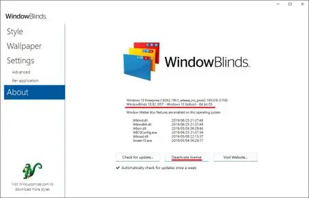 Stardock WindowBlinds 10.82