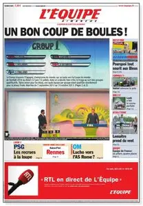 L'Equipe - Dimanche 31 Juillet 2011