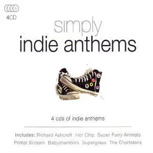 VA - Simply Indie Anthems (4CD, 2016)
