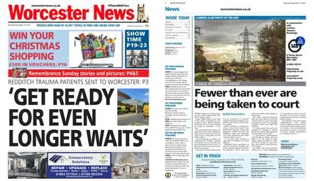 Worcester News – November 15, 2021