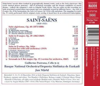 Guillermo Pastrana, Jun Markl & Basque National Orchestra - Saint-Saëns: Orchestral Works (2018)