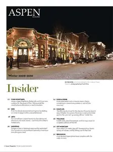 ASPEN Magazine - Winter Guide 2009-2010