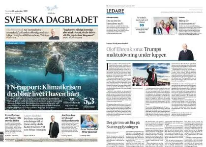 Svenska Dagbladet – 26 september 2019