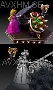 Hex3D - Bowser Peaches Peach Addon