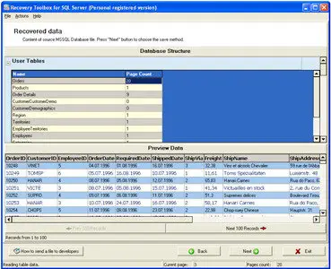 Recovery Toolbox for SQL Server v1.1.19.49 
