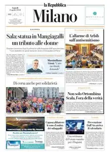 la Repubblica Milano - 8 Aprile 2024