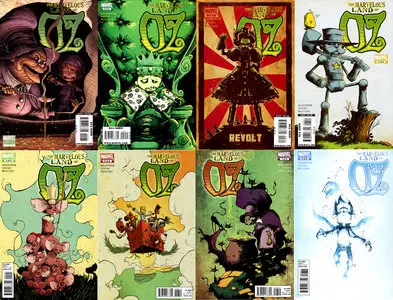 The Marvelous Land of Oz #1-8 (Complete) (2010) update